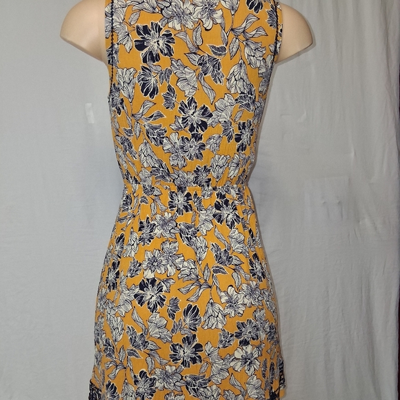 Market & Spruce Yellow Floral Mini Dress Size S - Picture 15 of 17